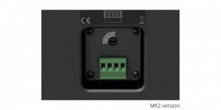 AUDAC WX802MK2/B: Aufbaulautsprecher Paar, 1x8, 1x1, 70W/16Ohm, 100V (60W/30W/15W), mit UBgel,schwarz